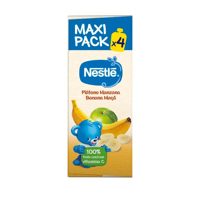 Bustina di banana e mela Nestlé, 4X90g