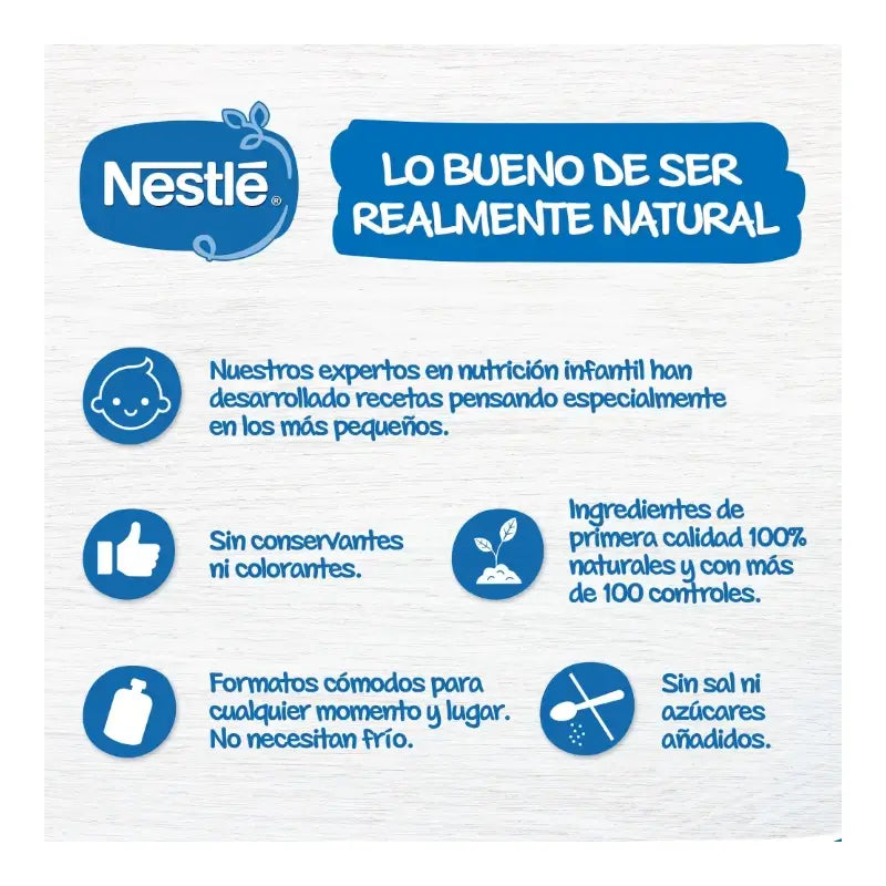 Bustina di banana e mela Nestlé, 4X90g