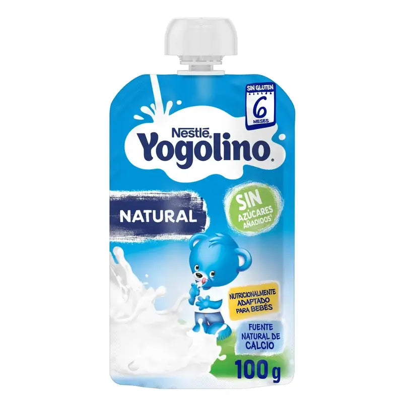 Nestlé Yogolino Bustina naturale non zuccherata, 100 g