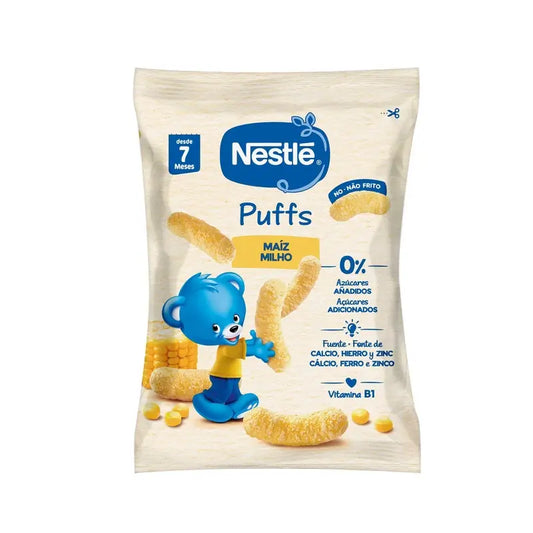 Nestlé Spuntino sano Happy Puffs Mais naturale , 28g