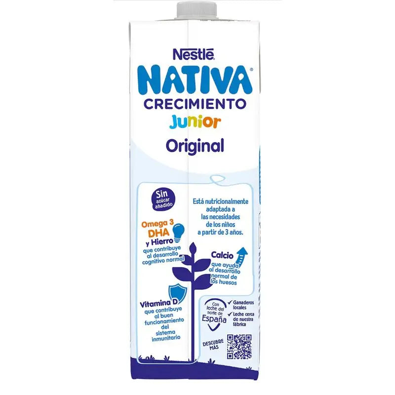 Nestlé Nativa Junior Growth Original 3 anni, 1 litro