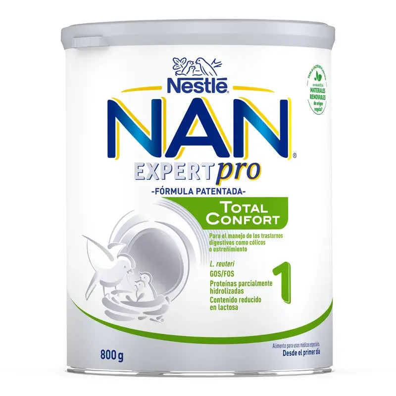 Nestlé Nan Latte per lattanti Total Comfort 1, 800g