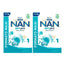 Nestlé Nan Optipro 1 Latte di avviamento, 2X1200 g