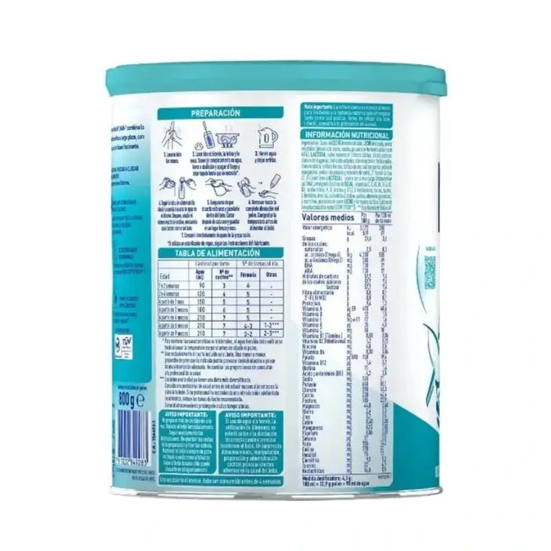 Nestlé Nan Optipro 1 Latte di avviamento, 6x800 g