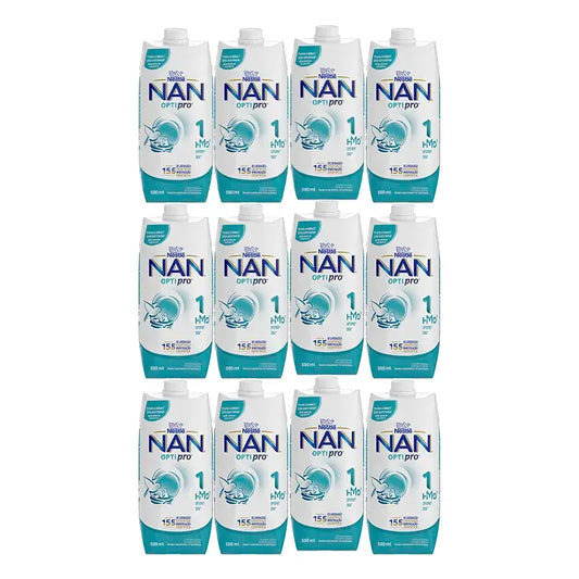 Nestlé Nan Optipro 1 Liquido, 12X500 ml
