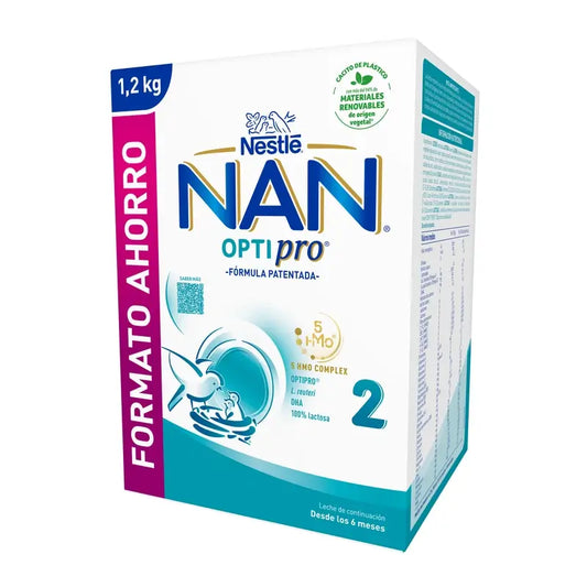 Nestlé Nan Optipro 2 Latte artificiale, 1200g