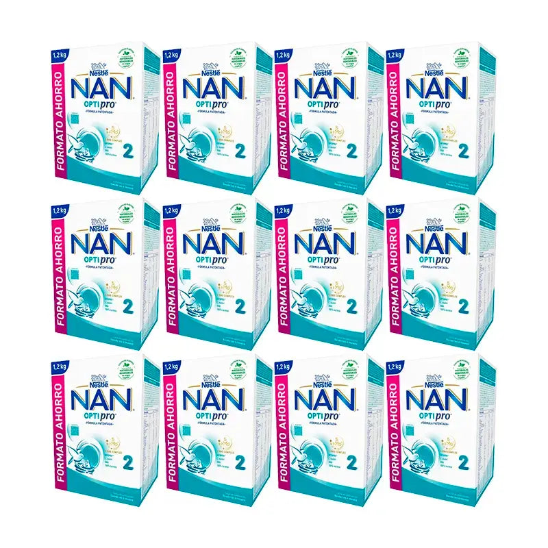 Nestlé Nan Optipro 2 Latte Formula, 12X1200g