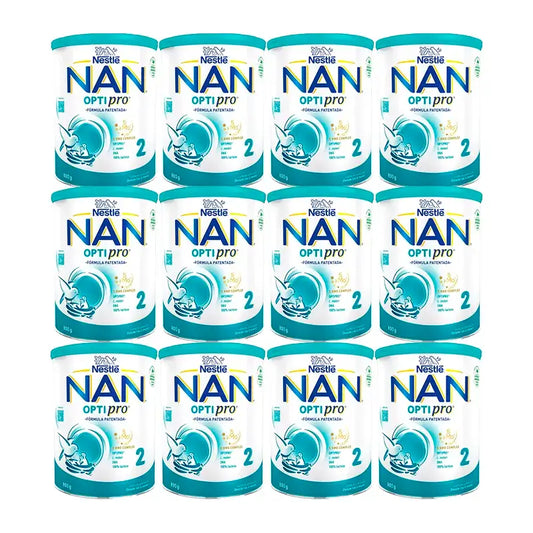 Nestlé Nan Optipro 2 Latte Formula, 12X800g