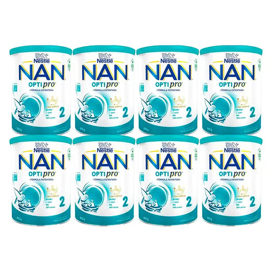 Nestlé Nan Optipro 2 Latte Formula, 8X800g