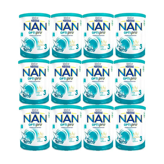 Nestlé Nan Optipro 3 Latte per la crescita, 12X800g