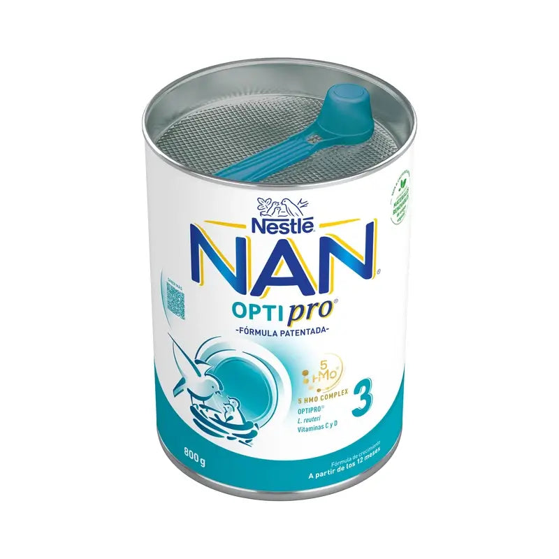Nestlé Nan Optipro 3 Latte per la crescita, 800 g