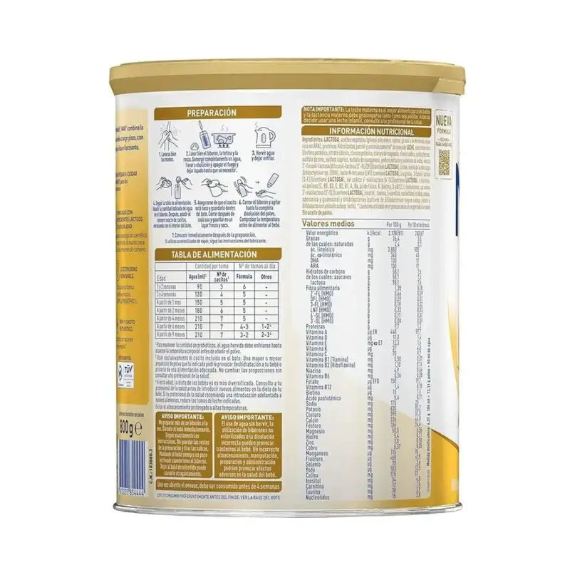 Nestlé Nan Supreme Pro 2 Formula 2, confezione da 3x800g