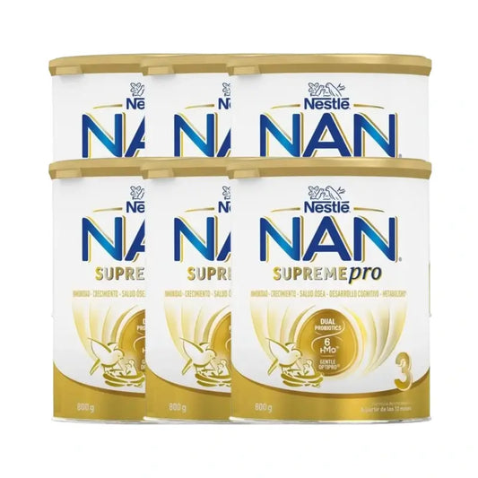 Nestlé Nan Supreme Pro 3 Latte per la crescita, 6x800 g