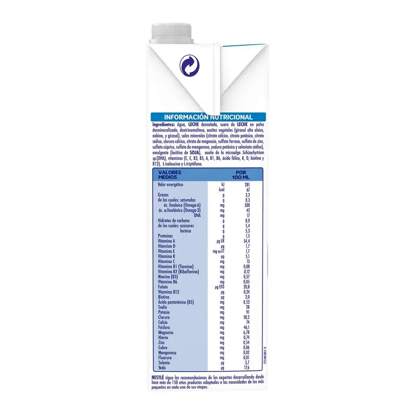 Nestlé Nativa 2 Liquido, 1L