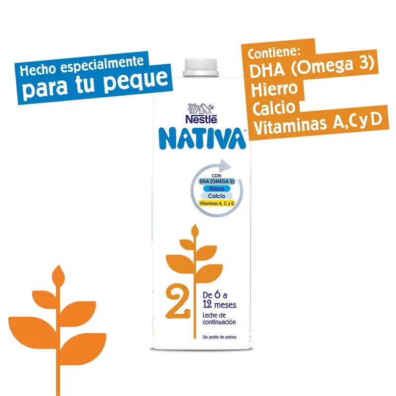 Nestlé Nativa 2 Liquido, 1L