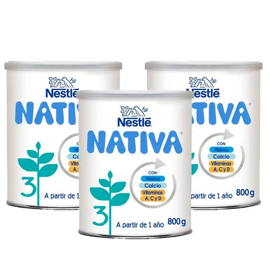 Nestlé Nativa 3, Confezione 3 x 800 g