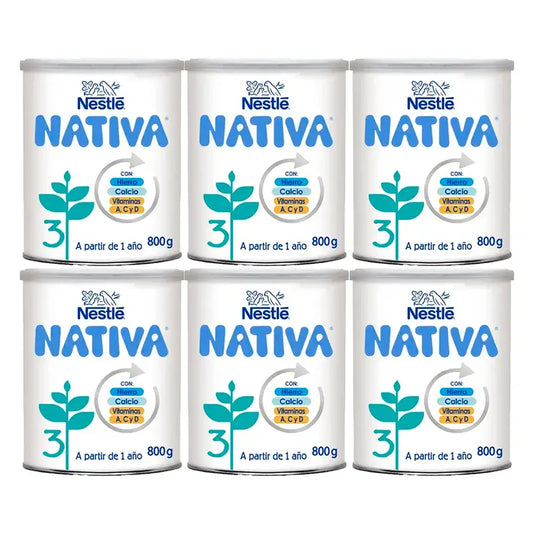Nestlé Nativa 3, confezione da 6 x 800 g