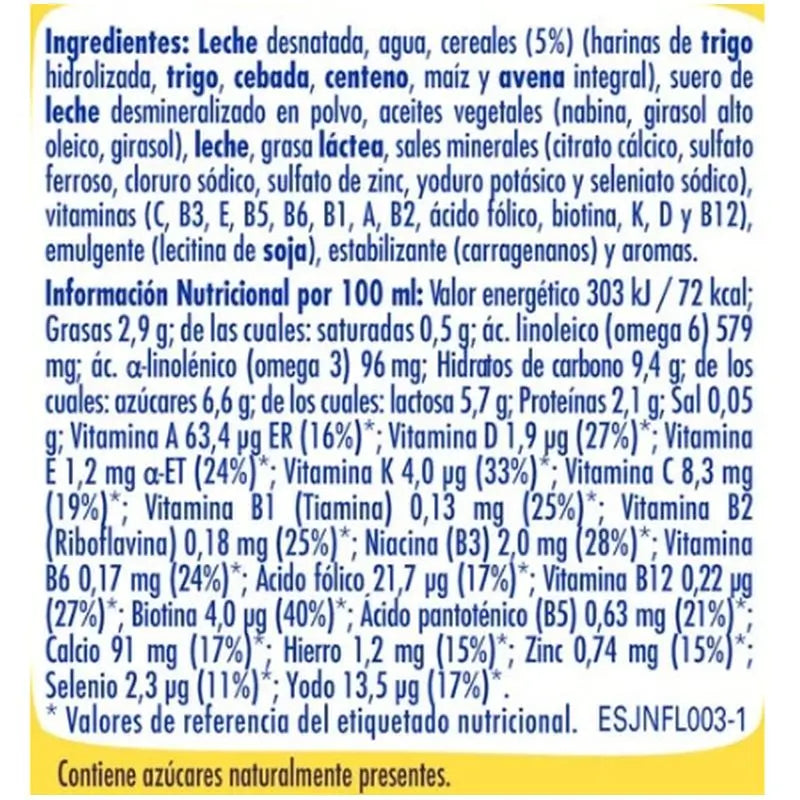 Nestlé Nativa Crescita 3 Cereali, 3X180 ml