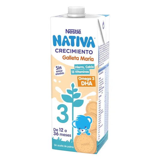 Nestlé Nativa Crescita 3 Biscotto, 1L