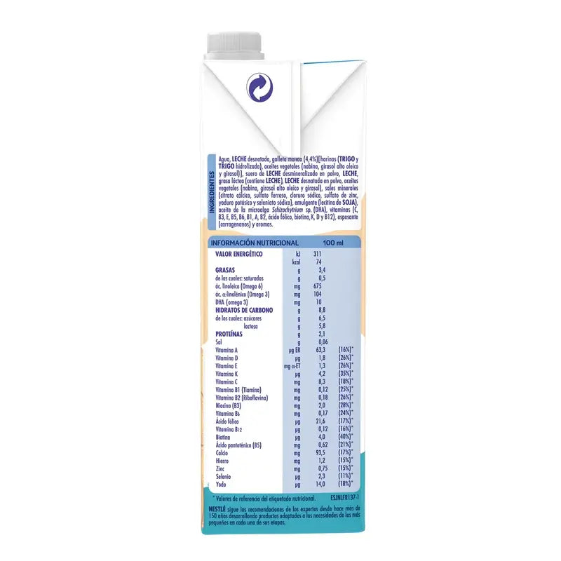 Nestlé Nativa Crescita 3 Biscotto, 1L