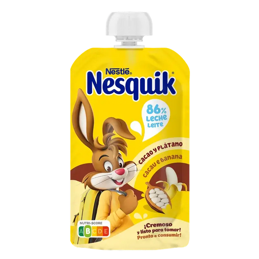 Nestlé Nesquik al cacao e banana, 8 x 110 g