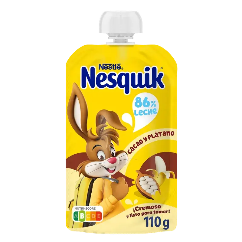 Nestlé Nesquik al cacao e banana, 8 x 110 g