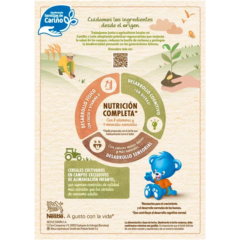 Nestlé Pappa ai 8 cereali e miele, 330 g