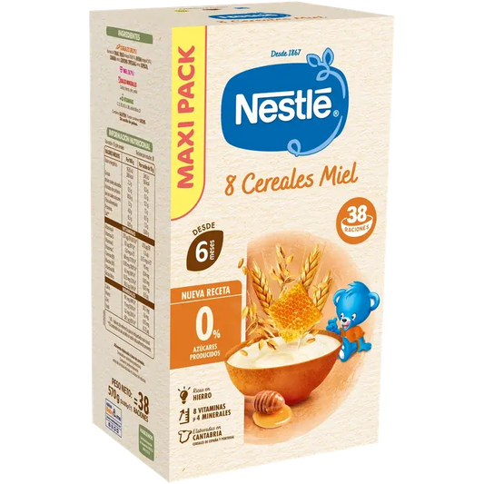 Nestlé Pappa ai 8 cereali e miele, 570 g