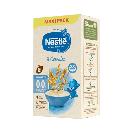Nestlé Pappa ai 8 cereali 0%, 570 g