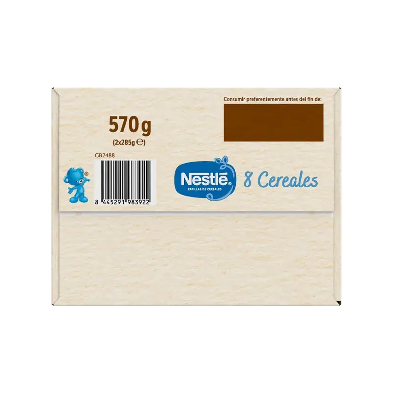 Nestlé Pappa ai 8 cereali 0%, 570 g