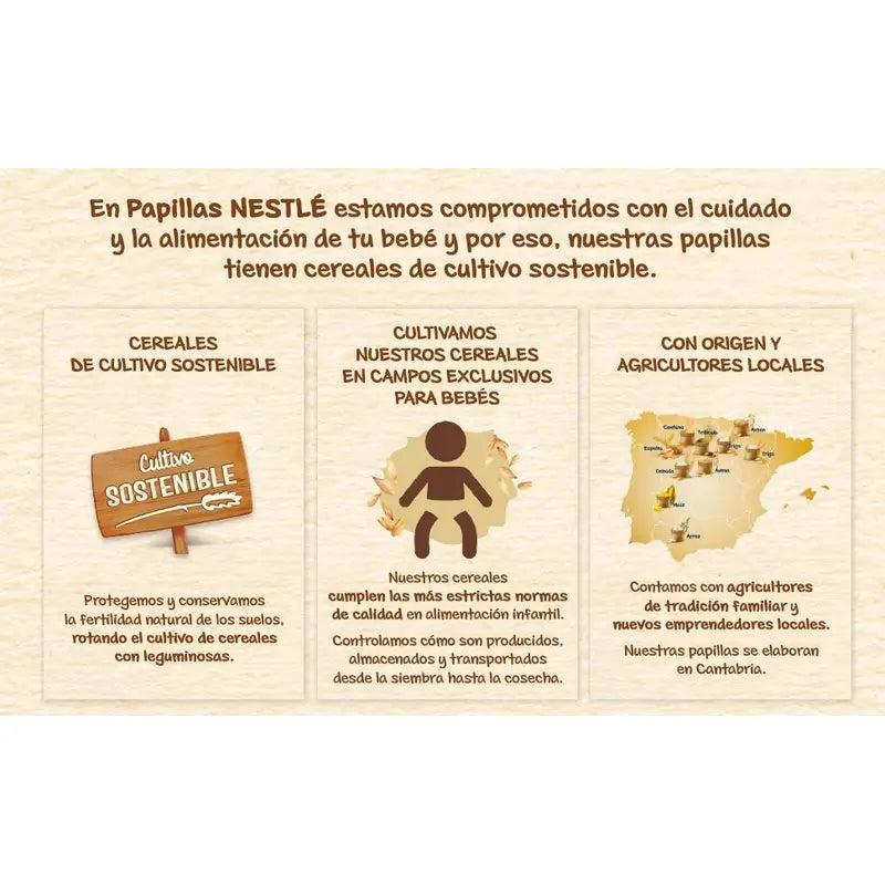 NESTLÉ Papilla 8 Cereali con Biscotti Maria 950g
