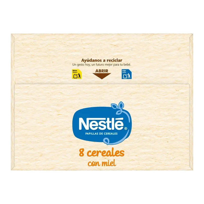 NESTLÉ Papilla 8 Cereali con miele, 950g
