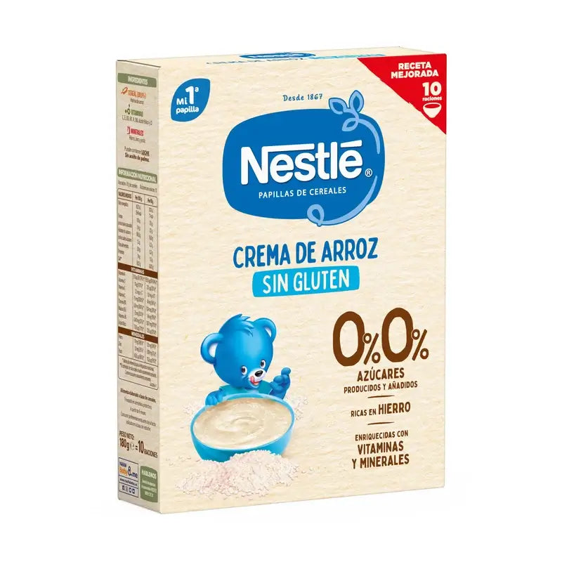 Nestlé Papilla Mais e Riso senza glutine, 180 g