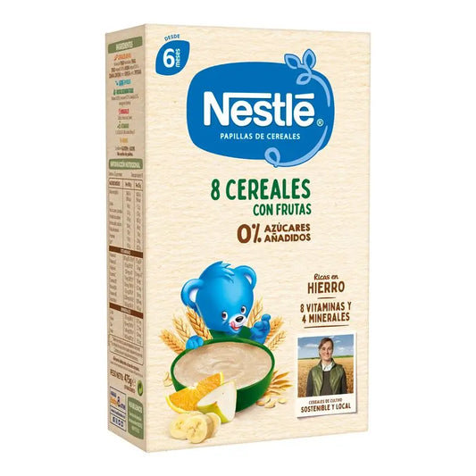 Nestlé Baby Food 8 Cereali con Frutta , 475g
