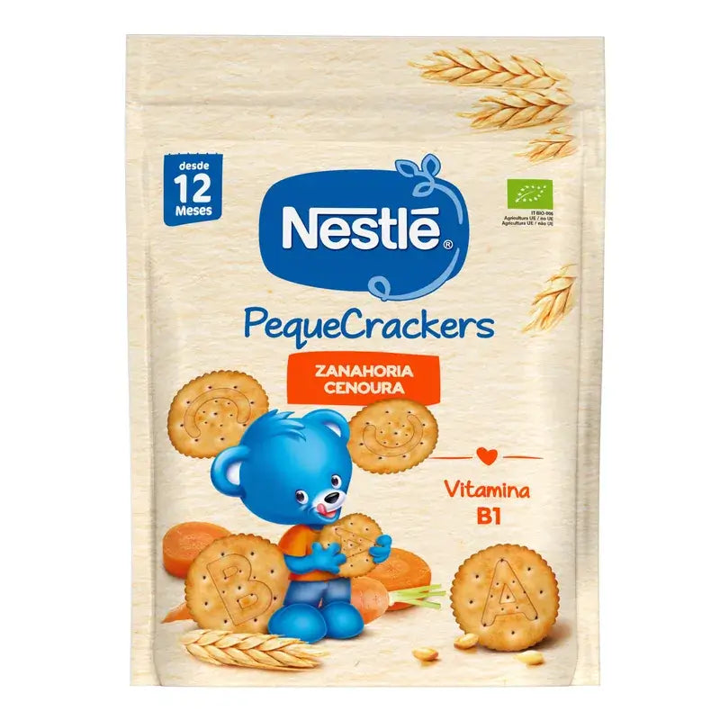 Nestlé PequeCrackers alla carota, 100 g