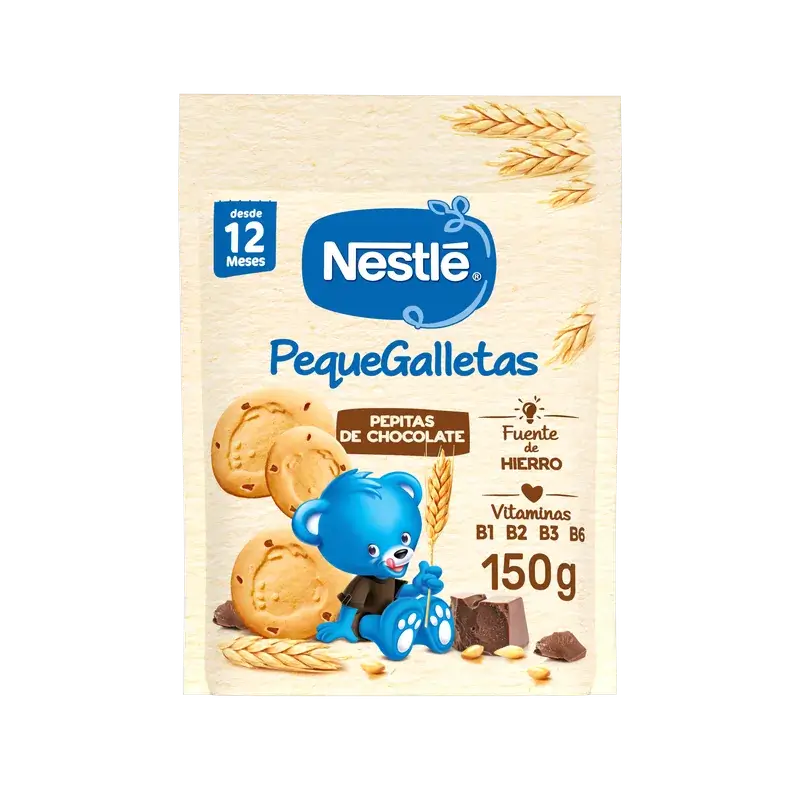 Nestlé PequeGalletas al cioccolato, 150 g