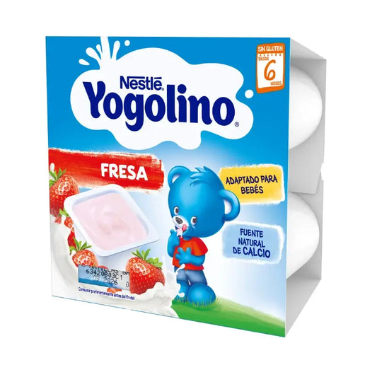 Nestlé Yogolino Fragola, 4X100 g