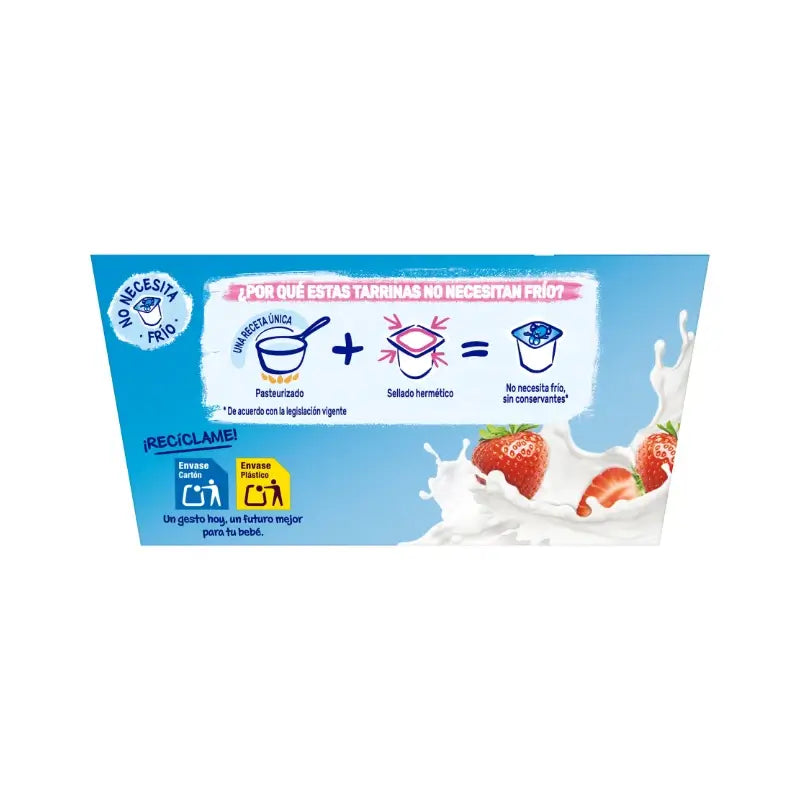 Nestlé Yogolino Fragola, 4X100 g