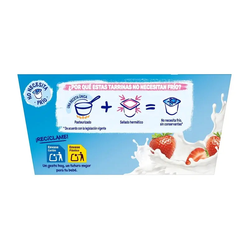 Nestlé Yogolino Fragola, 4X100 g