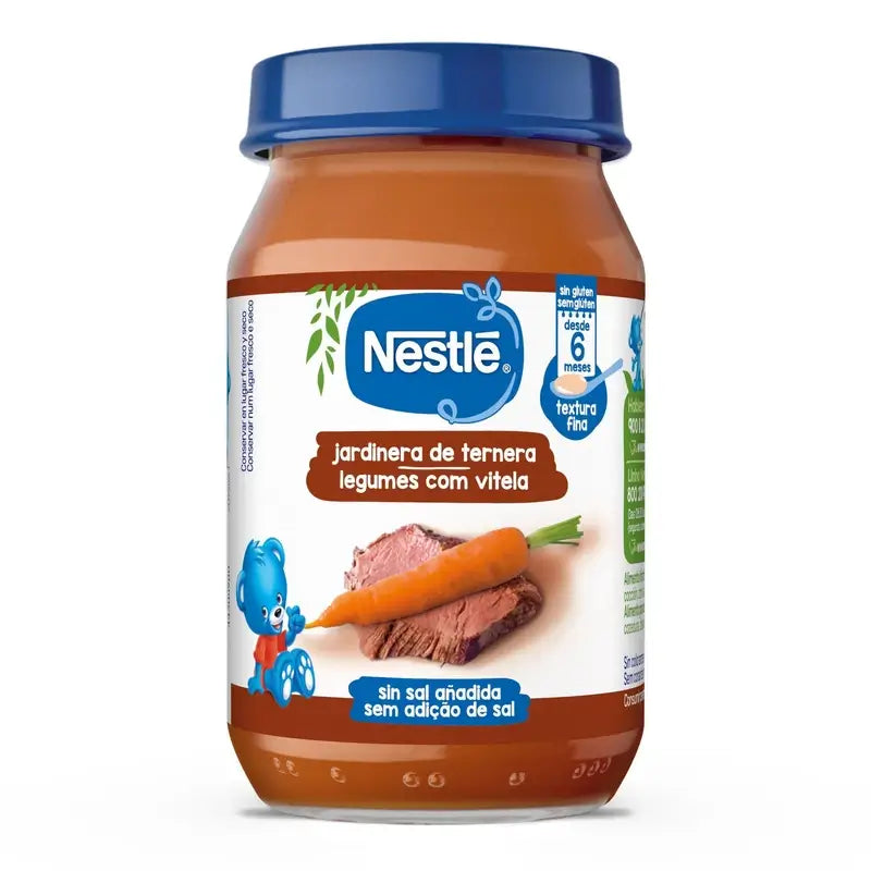 Barattolo Nestlé Savoury Beef Savoury Garden , 190g