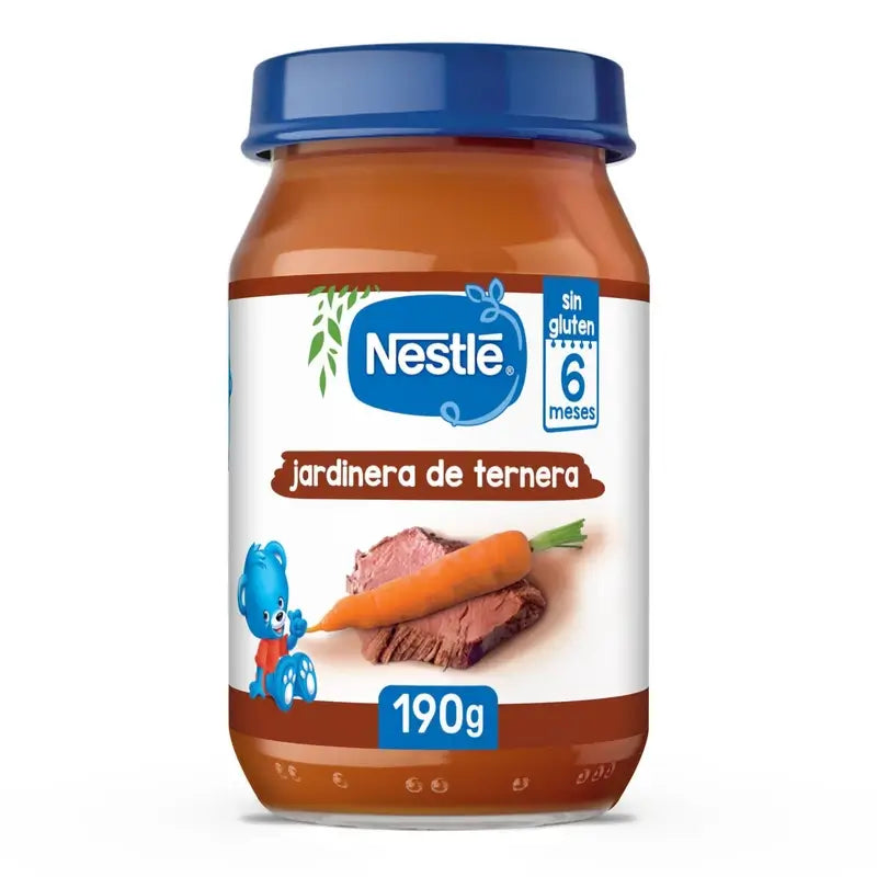 Barattolo Nestlé Savoury Beef Savoury Garden , 190g