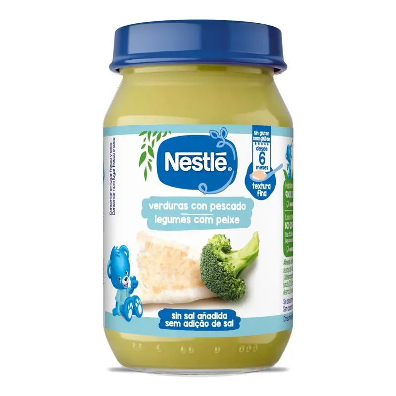 Vasetti di pesce salato alle verdure Nestlé, 190g