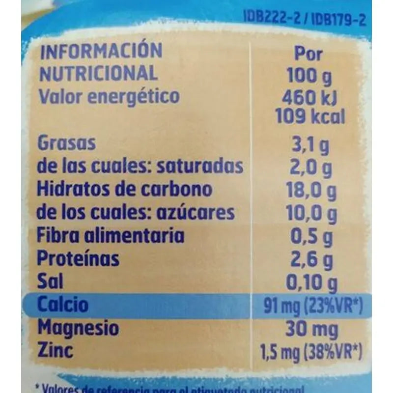 Nestlé Yummyogs Banana Pesca, 6X60 g