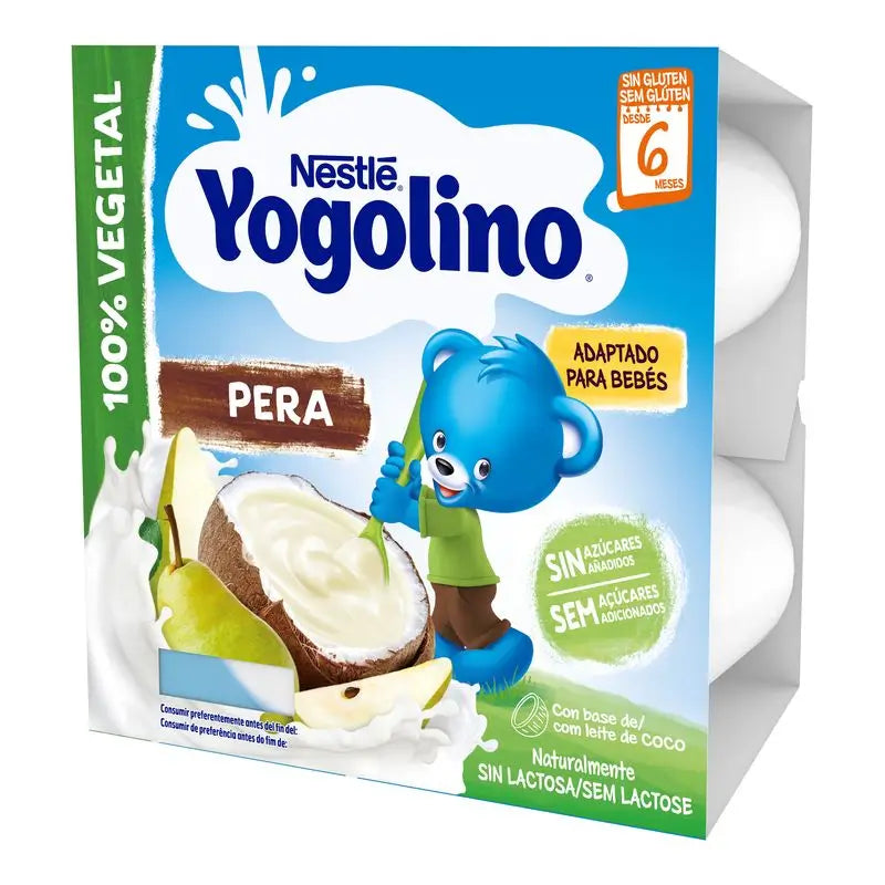 Yogolino Cocco Pera , 4x90g