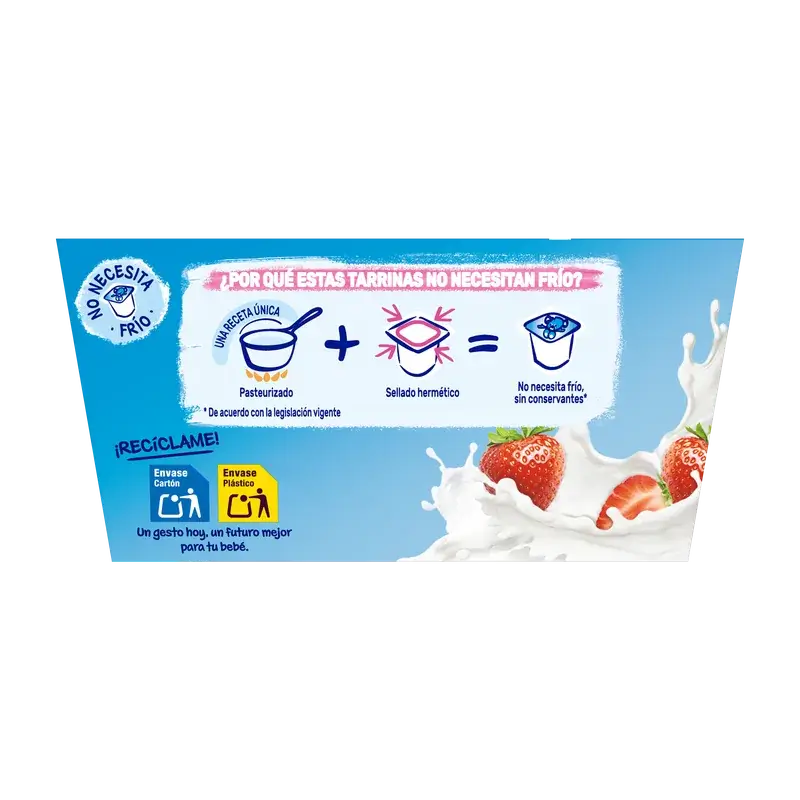 Yogolino alla fragola, 4x100 g