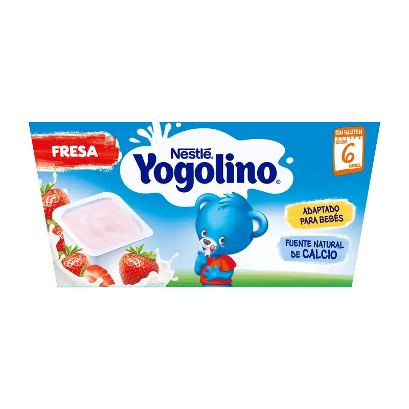 Yogolino alla fragola, 4x100 g