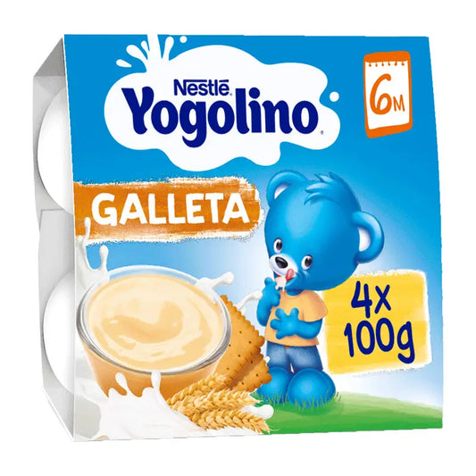 Nestlé Yogolino Dessert Biscuit, 4X100 g