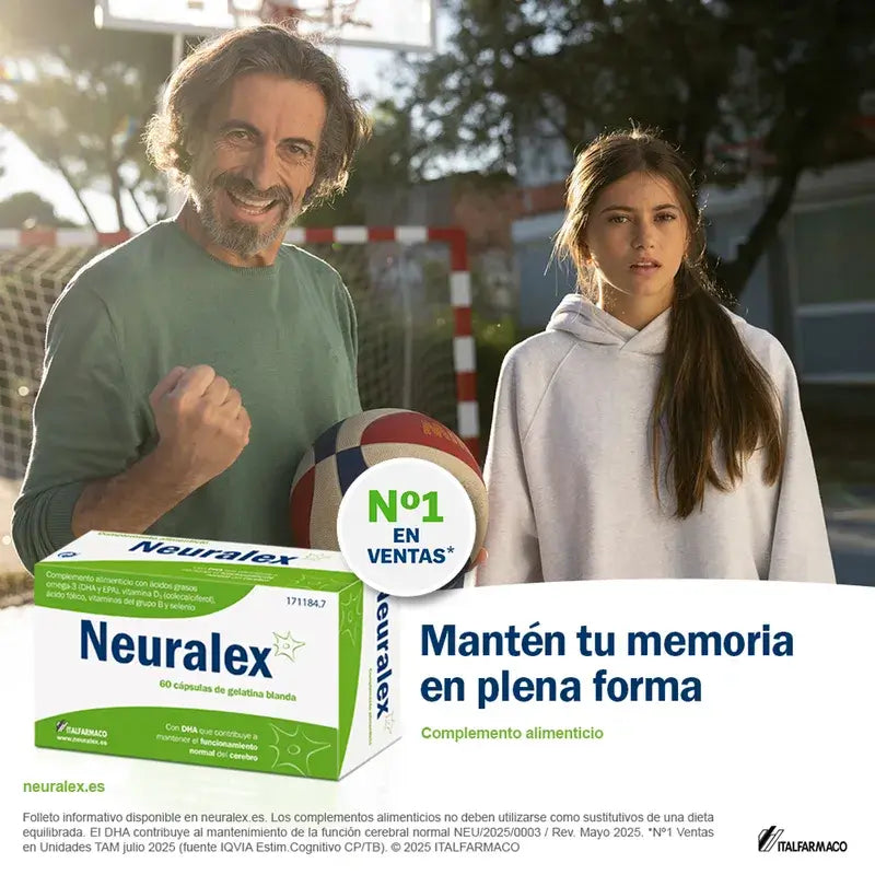 Neuralex, confezione 4 x 60 capsule