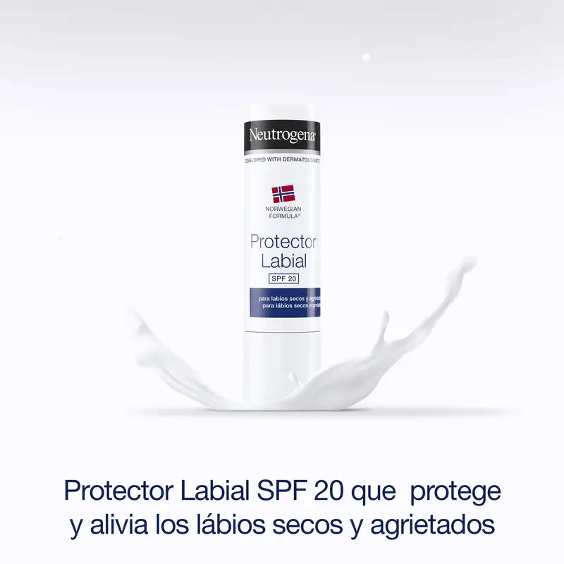Neutrogena Balsamo labbra Spf 20, 4,8 Gr