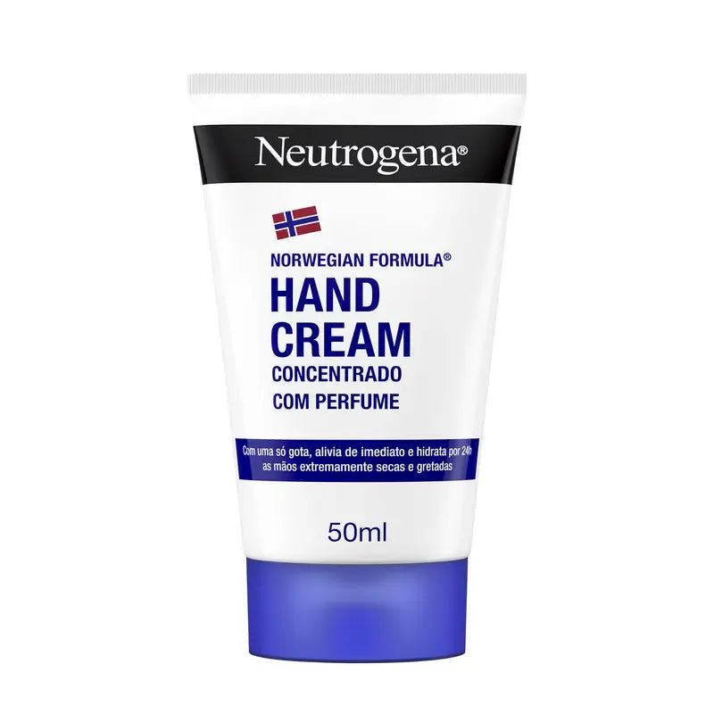 Neutrogena Crema mani riparatrice concentrata con profumo, 50 ml